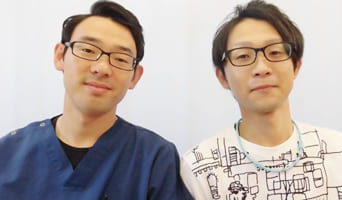 輝整骨院かがやき鍼灸院に来院する患者様とスタッフ